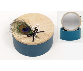 ΞΥΛΙΝΗ ΜΠΙΖΟΥΤΙΕΡΑ ΣΤΡΟΓΓΥΛΗ ΠΑΓΩΝΙ 13.5cm x 13.5cm x 6cm WH17-726 0621091 ΞΥΛΙΝΗ ΜΠΙΖΟΥΤΙΕΡΑ ΣΤΡΟΓΓΥΛΗ ΠΑΓΩΝΙ 13.5cm x 13.5cm x 6cm WH17-726 0621091