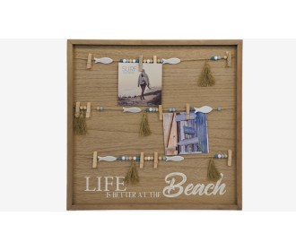 ΠΙΝΑΚΑΣ ΓΙΑ ΦΩΤΟΓΡΑΦΙΕΣ ΜΕ ΜΑΝΤΑΛΑΚΙΑ 40cm BEACH WH18-142 0621112