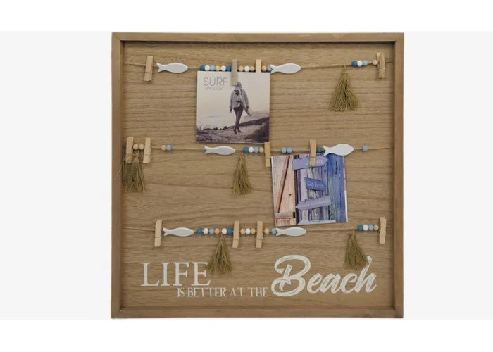 ΠΙΝΑΚΑΣ ΓΙΑ ΦΩΤΟΓΡΑΦΙΕΣ ΜΕ ΜΑΝΤΑΛΑΚΙΑ 40cm BEACH WH18-142 0621112