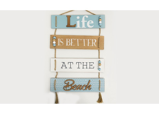 ΞΥΛΙΝΗ ΠΙΝΑΚΙΔΑ BEACH 30cm x 38cm WH18-145 0621113 ΞΥΛΙΝΗ ΠΙΝΑΚΙΔΑ BEACH 30cm x 38cm WH18-145 0621113
