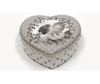 ΚΟΥΤΙ ΚΑΡΔΙΑ ΒΑΜΒΑΚΕΡΟ ΑΓΓΕΛΟΣ 19.5cm x 7cm 17-2037 0621136 ΚΟΥΤΙ ΚΑΡΔΙΑ ΒΑΜΒΑΚΕΡΟ ΑΓΓΕΛΟΣ 19.5cm x 7cm 17-2037 0621136