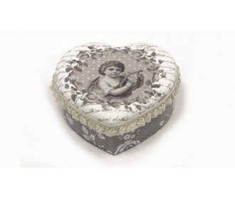 ΚΟΥΤΙ ΚΑΡΔΙΑ ΒΑΜΒΑΚΕΡΟ ΑΓΓΕΛΟΣ 14cm x 6cm 17-2035 0621137 ΚΟΥΤΙ ΚΑΡΔΙΑ ΒΑΜΒΑΚΕΡΟ ΑΓΓΕΛΟΣ 14cm x 6cm 17-2035 0621137