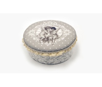 ΞΥΛΙΝΟ ΚΟΥΤΙ ΟΒΑΛ ΒΑΜΒΑΚΕΡΟ ΑΓΓΕΛΟΣ 15cm x 12cm x 8cm 17-2039 0621140 ΞΥΛΙΝΟ ΚΟΥΤΙ ΟΒΑΛ ΒΑΜΒΑΚΕΡΟ ΑΓΓΕΛΟΣ 15cm x 12cm x 8cm 17-2039 0621140