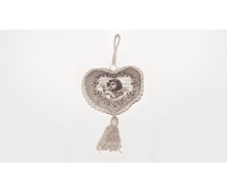 ΚΡΕΜΑΣΤΟ ΚΑΡΔΙΑ ΒΑΜΒΑΚΕΡΟ ΑΓΓΕΛΟΣ 10cm x 2.5cm 17-2127B 0621142 ΚΡΕΜΑΣΤΟ ΚΑΡΔΙΑ ΒΑΜΒΑΚΕΡΟ ΑΓΓΕΛΟΣ 10cm x 2.5cm 17-2127B 0621142