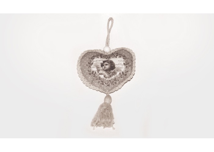ΚΡΕΜΑΣΤΟ ΚΑΡΔΙΑ ΒΑΜΒΑΚΕΡΟ ΑΓΓΕΛΟΣ 10cm x 2.5cm 17-2127B 0621142 ΚΡΕΜΑΣΤΟ ΚΑΡΔΙΑ ΒΑΜΒΑΚΕΡΟ ΑΓΓΕΛΟΣ 10cm x 2.5cm 17-2127B 0621142