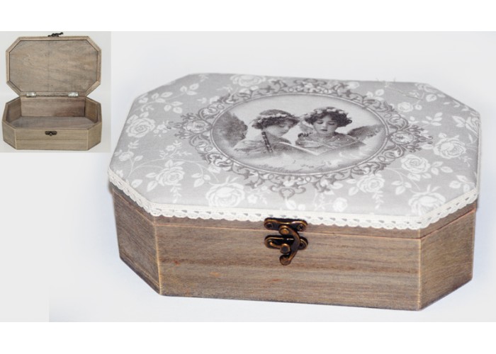 ΞΥΛΙΝΟ ΜΠΑΟΥΛΟ ΒΑΜΒΑΚΕΡΟ ΑΓΓΕΛΟΣ 24cm x 14.5cm x 8.5cm 17-2056 0621146