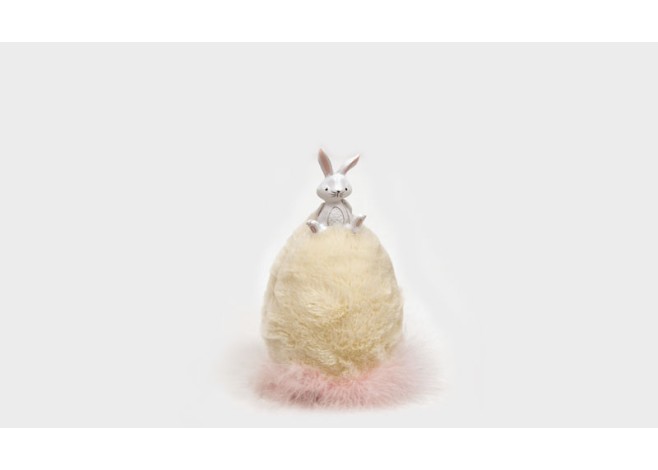 ΠΑΣΧΑΛΙΝΟ ΑΥΓΟ ΜΕ ΚΟΥΝΕΛΑΚΙ 13x8cm HAG-111696 0621174 ΠΑΣΧΑΛΙΝΟ ΑΥΓΟ ΜΕ ΚΟΥΝΕΛΑΚΙ 13x8cm HAG-111696 0621174