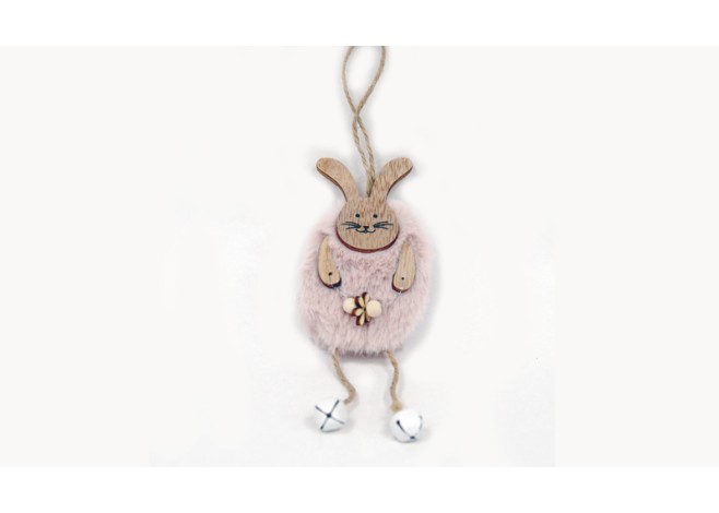 ΞΥΛΙΝΟ ΚΟΥΝΕΛΑΚΙ ΚΡΕΜΑΣΤΟ ΜΙΚΡΟ HAG-110932 22x10cm 0621179