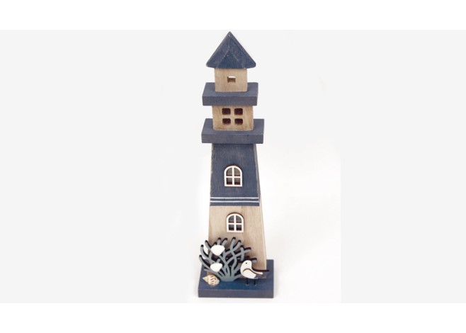 ΞΥΛΙΝΟΣ ΦΑΡΟΣ ΜΕ LED HAG-551158 10x37cm 0621197 ΞΥΛΙΝΟΣ ΦΑΡΟΣ ΜΕ LED HAG-551158 10x37cm 0621197