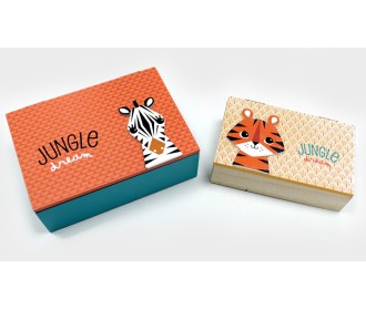 ΞΥΛΙΝΟ ΚΟΥΤΙ ΖΟΥΓΚΛΑ ΣΕΤ/2 17cm x 12cm x 6cm BS18-824 0621214