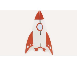 ΞΥΛΙΝΟΣ ΠΥΡΑΥΛΟΣ ΣΤΑΝΤ ΚΑΙ ΡΑΦΙ 35cm RS-190679 0621265