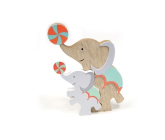 ΞΥΛΙΝΟ ΣΤΑΝΤ ΕΛΕΦΑΝΤΑΚΙΑ 20.5cm RS-190020 0621268