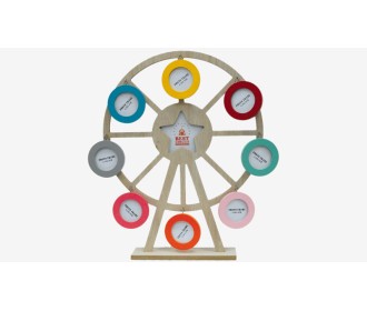 ΞΥΛΙΝΗ ΡΟΔΑ ΜΕ ΚΟΡΝΙΖΕΣ 39.5cm. RS-190012 0621270