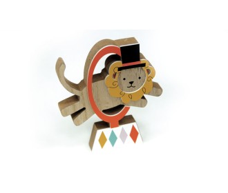 ΞΥΛΙΝΟ ΣΤΑΝΤ ΛΙΟΝΤΑΡΙ 15cm RS-190024-1 0621271