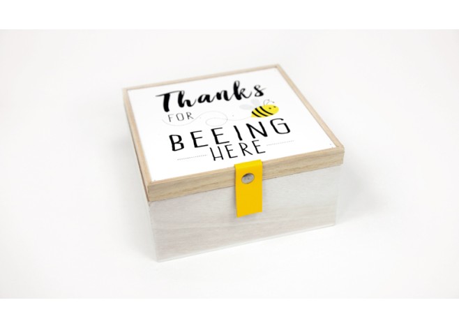 ΞΥΛΙΝΟ ΚΟΥΤΙ THANKS 15cm BR-F87605 0621275 ΞΥΛΙΝΟ ΚΟΥΤΙ THANKS 15cm BR-F87605 0621275