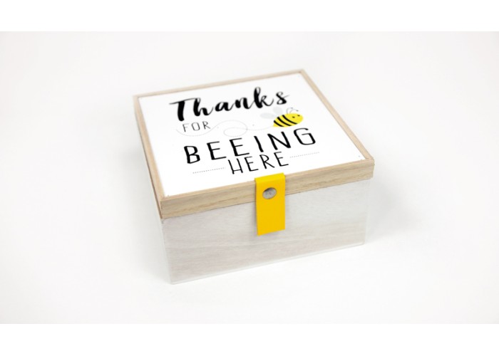 ΞΥΛΙΝΟ ΚΟΥΤΙ THANKS 15cm BR-F87605 0621275 ΞΥΛΙΝΟ ΚΟΥΤΙ THANKS 15cm BR-F87605 0621275