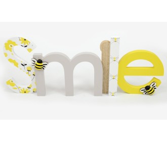 ΞΥΛΙΝΟ SMILE 36cm x 14cm BR-F87628-1 0621279