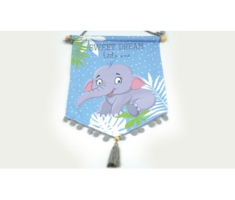 ΜΠΑΝΕΡ ΕΛΕΦΑΝΤΑΚΙ 28cm x 22cm XYX19-800B 0621303 ΜΠΑΝΕΡ ΕΛΕΦΑΝΤΑΚΙ 28cm x 22cm XYX19-800B 0621303