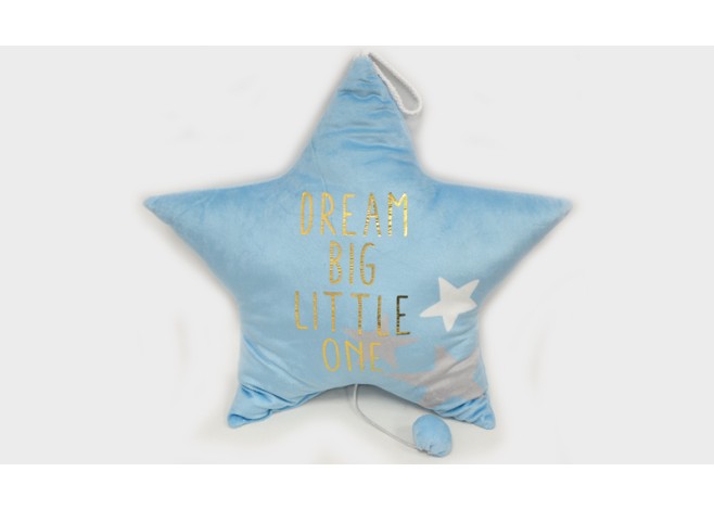 ΜΑΞΙΛΑΡΙ ΑΣΤΕΡΙ ΜΕ ΜΟΥΣΙΚΗ ΣΙΕΛ 42cm XYX19-489E1 0621334 ΜΑΞΙΛΑΡΙ ΑΣΤΕΡΙ ΜΕ ΜΟΥΣΙΚΗ ΣΙΕΛ 42cm XYX19-489E1 0621334