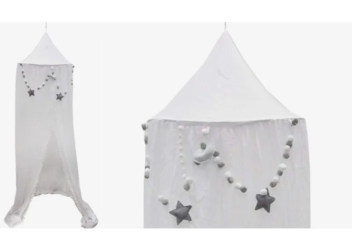ΒΡΕΦΙΚΗ ΚΟΥΝΟΥΠΙΕΡΑ ΑΣΠΡΗ 60cm x 280cm HR170403-2 0621357
