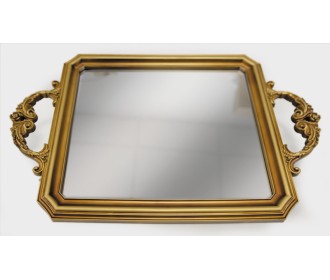 ΔΙΣΚΟΣ ΚΑΘΡΕΠΤΗΣ ΧΡΥΣΟ ΒΙΝΤΑΖ 38cm x 25cm F02-1 0621373 ΔΙΣΚΟΣ ΚΑΘΡΕΠΤΗΣ ΧΡΥΣΟ ΒΙΝΤΑΖ 38cm x 25cm F02-1 0621373