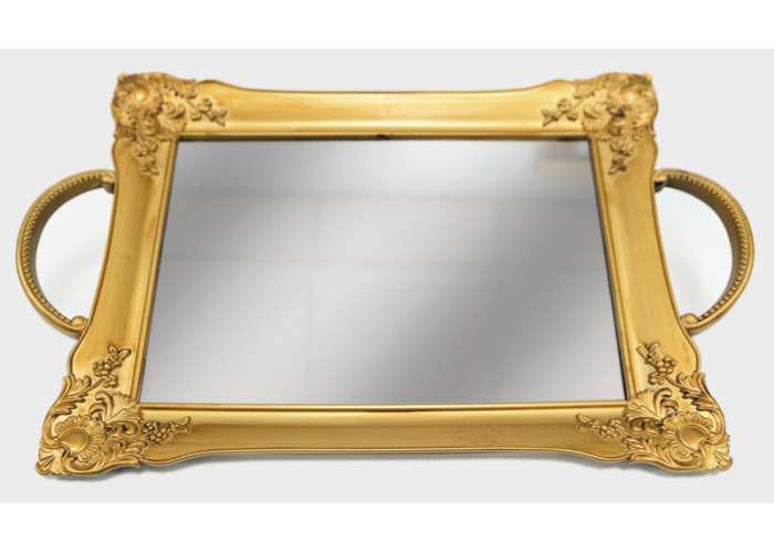 ΔΙΣΚΟΣ ΚΑΘΡΕΠΤΗΣ ΧΡΥΣΟ ΒΙΝΤΑΖ 39cm x 24cm LY1001 0621375 ΔΙΣΚΟΣ ΚΑΘΡΕΠΤΗΣ ΧΡΥΣΟ ΒΙΝΤΑΖ 39cm x 24cm LY1001 0621375