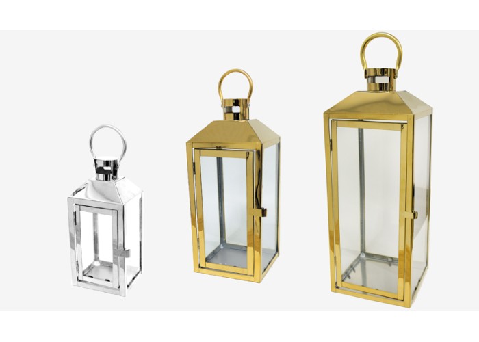 ΜΕΤΑΛΛΙΚΟ ΦΑΝΑΡΙ ΟΡΘΟΓΩΝΙΟ 50cm ΣΕΤ/3 2O18-11 0621439 ΜΕΤΑΛΛΙΚΟ ΦΑΝΑΡΙ ΟΡΘΟΓΩΝΙΟ 50cm ΣΕΤ/3 2O18-11 0621439