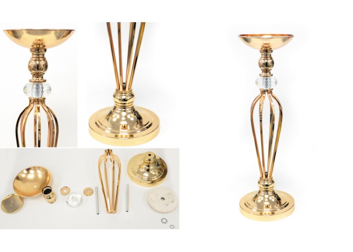 ΜΕΤΑΛΛΙΚΟ ΣΤΑΝΤ ΛΟΥΛΟΥΔΙΩΝ 16cm x 48.5cm 0621495 ΜΕΤΑΛΛΙΚΟ ΣΤΑΝΤ ΛΟΥΛΟΥΔΙΩΝ 16cm x 48.5cm 0621495