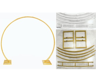 ΜΕΤΑΛΛΙΚΗ ΑΨΙΔΑ ΟΒΑΛ 250cm x 230cm 0621512 ΜΕΤΑΛΛΙΚΗ ΑΨΙΔΑ ΟΒΑΛ 250cm x 230cm 0621512