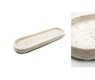 ΜΑΚΡΟΣΤΕΝΟ ΠΙΑΤΟ ΑΠΟ ΠΟΡΟΛΙΘΟ 25cm x 7.5cm 0621536 ΜΑΚΡΟΣΤΕΝΟ ΠΙΑΤΟ ΑΠΟ ΠΟΡΟΛΙΘΟ 25cm x 7.5cm 0621536