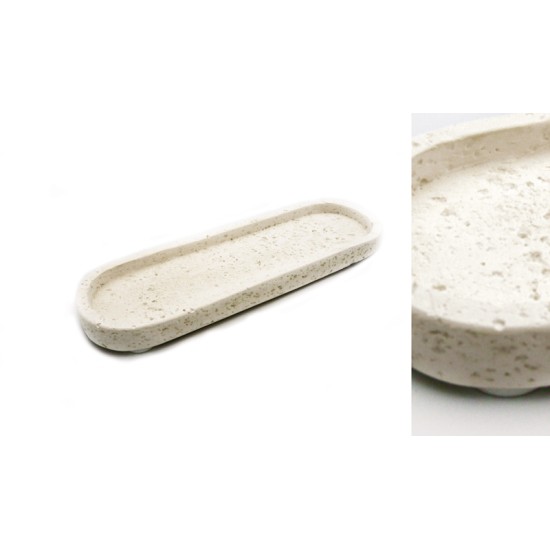 ΜΑΚΡΟΣΤΕΝΟ ΠΙΑΤΟ ΑΠΟ ΠΟΡΟΛΙΘΟ 25cm x 7.5cm 0621536 ΜΑΚΡΟΣΤΕΝΟ ΠΙΑΤΟ ΑΠΟ ΠΟΡΟΛΙΘΟ 25cm x 7.5cm 0621536