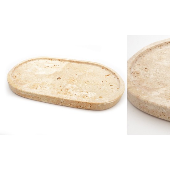 ΜΑΡΜΑΡΙΝΟ ΟΒΑΛ ΠΙΑΤΟ 25cm x 15cm 0621545