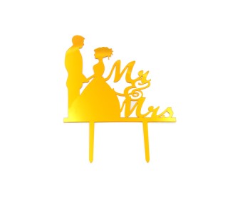 ΔΙΑΚΟΣΜΗΤΙΚΟ ΠΛΕΞΙΓΚΛΑΣ ΤΟΥΡΤΑΣ Mr&Mrs 0621585 ΔΙΑΚΟΣΜΗΤΙΚΟ ΠΛΕΞΙΓΚΛΑΣ ΤΟΥΡΤΑΣ Mr&Mrs 0621585