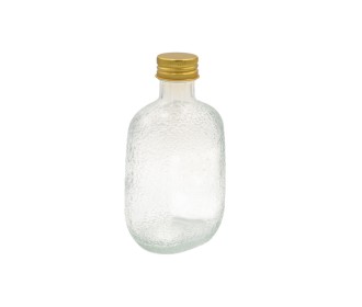 ΜΠΟΥΚΑΛΙ ΑΝΑΓΛΥΦΟ ΜΕ ΧΡΥΣΟ ΒΙΔΩΤΟ ΚΑΠΑΚΙ 250ml 0621659 ΜΠΟΥΚΑΛΙ ΑΝΑΓΛΥΦΟ ΜΕ ΧΡΥΣΟ ΒΙΔΩΤΟ ΚΑΠΑΚΙ 250ml 0621659