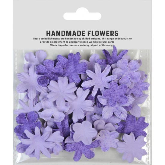Χειροποίητα Λουλούδια Halo Lavender Whisper 50τεμ