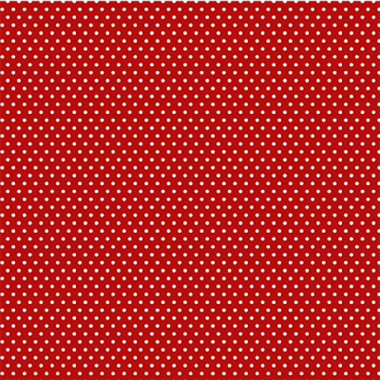 Xαρτόνι Scrapbooking 190gr 30cm x 30cm red small dot