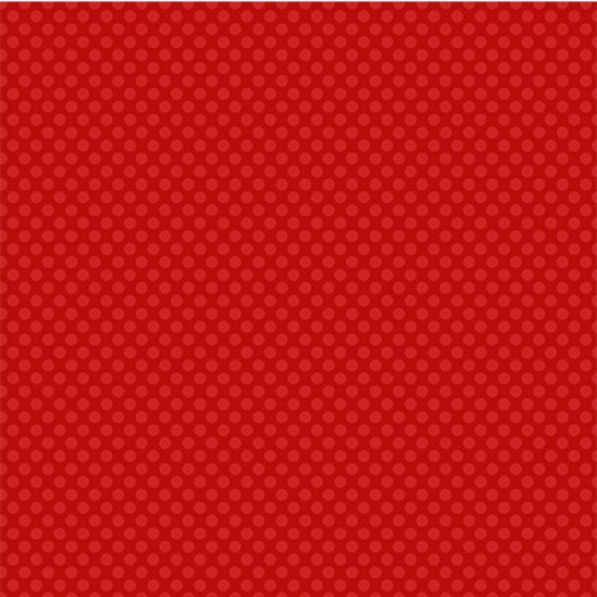 Xαρτόνι Scrapbooking 190gr 30cm x 30cm  red large dot