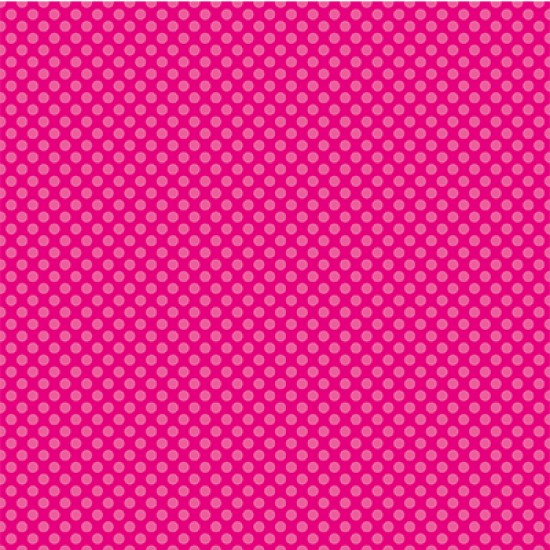 Xαρτόνι Scrapbooking 190gr 30cm x 30cm dark pink Large dot