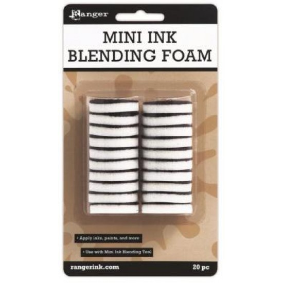 Mini Ink Blending Tool Replacement Foams - Round