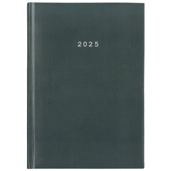 Next ημερολόγιο 2025 basic ημερήσιο δετό γκρι 17x25εκ.