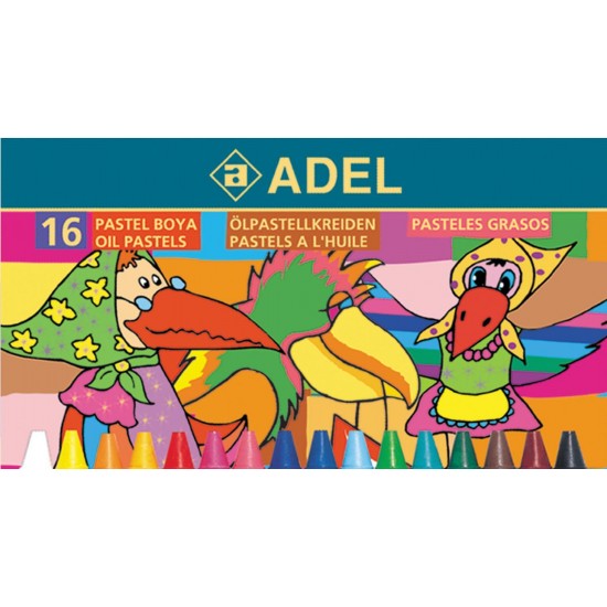 Adel λαδοπαστέλ 24 χρωμάτων