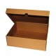 Next κουτί κραφτ Υ10x31x25εκ. Α4+, με αναδιπλούμενο καπάκι, μικροβέλε, οικολογικό