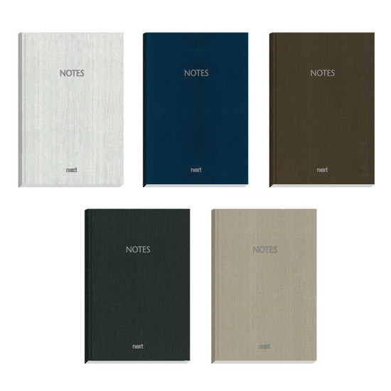 Next fabric τετράδιο δετό ριγέ 21x29εκ. 4θεμ. 256σελ.