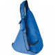 Τσάντα πλάτης χιαστί μπλε Υ50x26x16εκ.