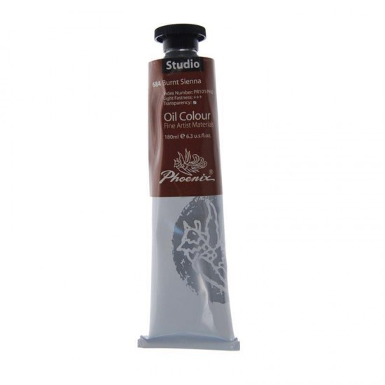 Phoenix χρώμα λαδιού burnt sienna 180ml