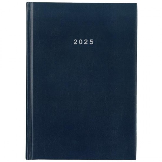 Next ημερολόγιο 2025 basic ημερήσιο δετό μπλε 17x25εκ.