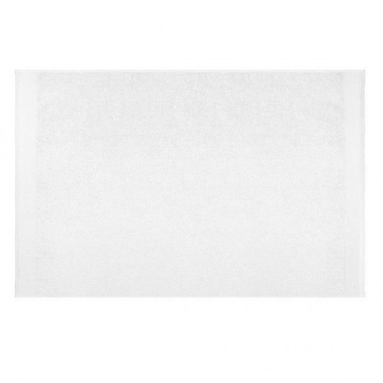 Πετσέτα μονόχρωμη 100% βαμβάκι πεννιε 550gsm 80x150εκ. λευκή