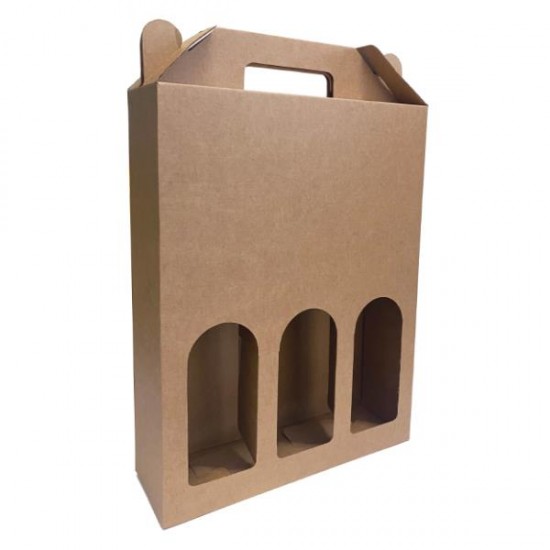 Next κουτί-τσάντα κρασιού οικολογικό για 3 μπουκάλια Υ34x25,5x8εκ.