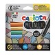 Carioca Metallic Maximarkers μαρκαδόροι 6 χρωμάτων maxi tip