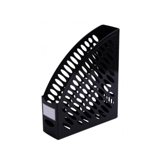 Ark θήκη περιοδικών μαύρη Α4 Υ25x30x8εκ.